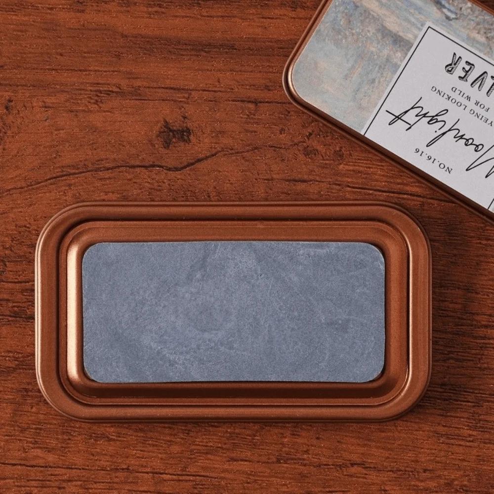 New Colorful Vintage Ink Pad Easy to Use Rectangular Student Inkpad Stamp Pad Stationery Ink Pad Scrapbooking Making
