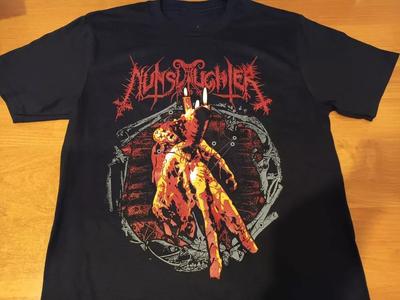 VTG NunSlaughter Band TV Party Tung Bomull Svart S-5XL Skjorta EN796 Unisex T-shirt