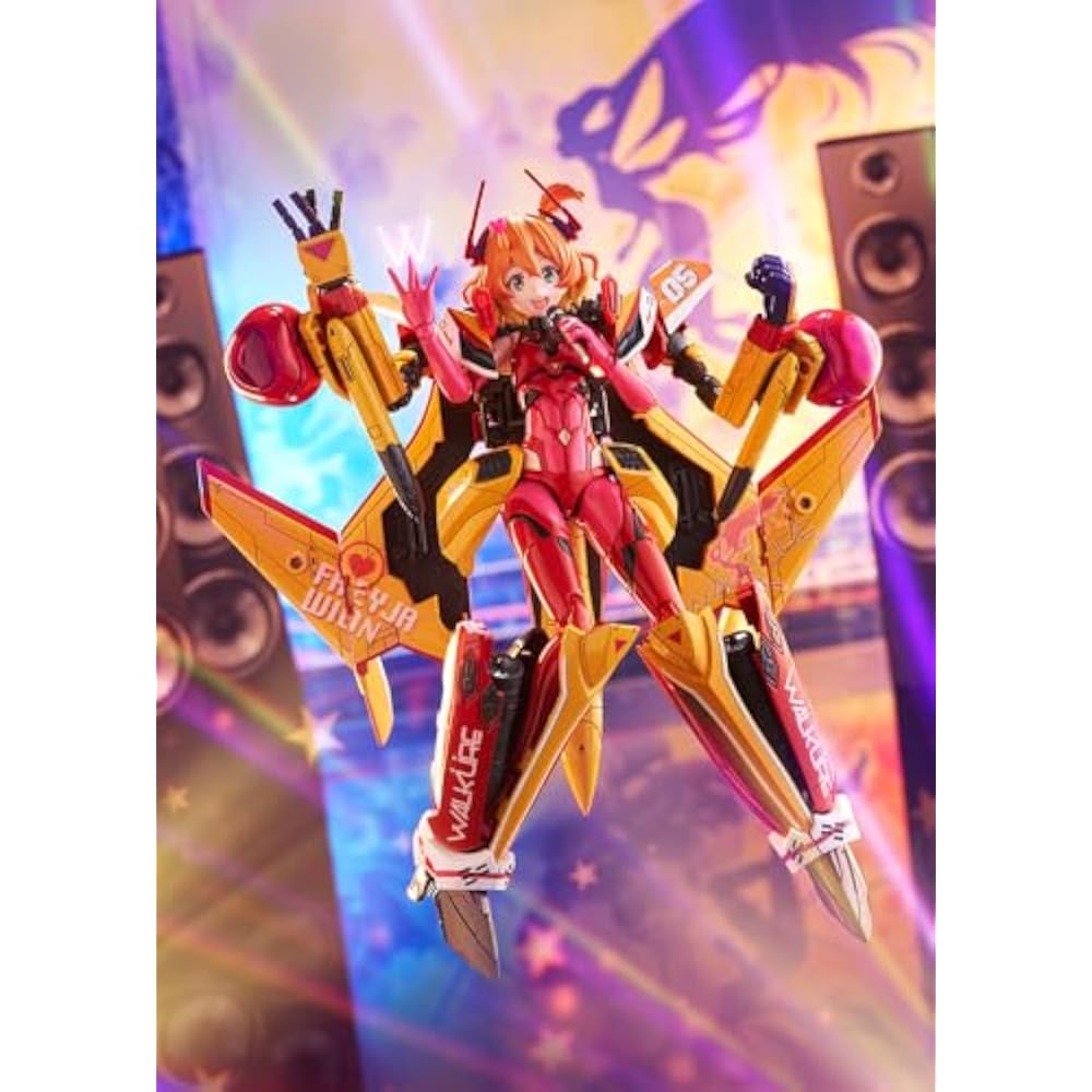 Aoshima Bunka Kyozai (AOSHIMA) VFG Macross Delta VF-31J Siegfried Freya Vion total height approx....