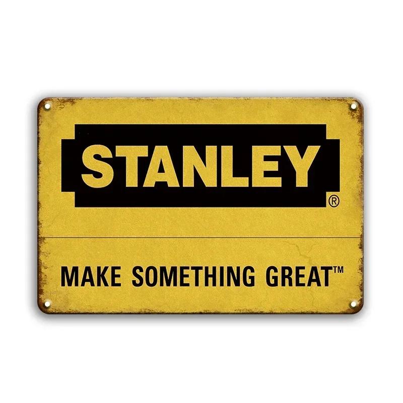 Retro Tool Stihl Brand Metal Sign Vintage Style Plate Plaque Great for Rustic Wall Decor Enhancement in Man Cave Home Garage
