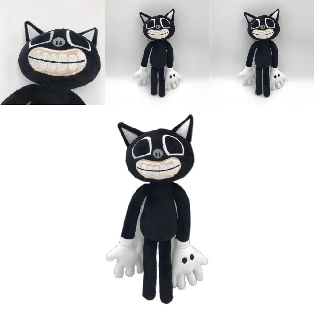 Seria Siren Head Jucărie de pluș Pisică Neagră Păpușă Moale Umplută Perfectă Pentru Fanii Horror