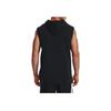 Under Armour Curry Series Solid Color Drawstring Hooded Sleeveless Basketball Vest Men Tops Black 1374301-001
