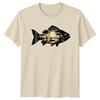 Peaceful Fishing Lake Sunset Angler TShirt Fishing Christmas For Him And Her