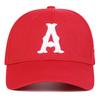 American Style Baseball Cap With Embroidered Letters And Adjustable Fit For Casual Wear