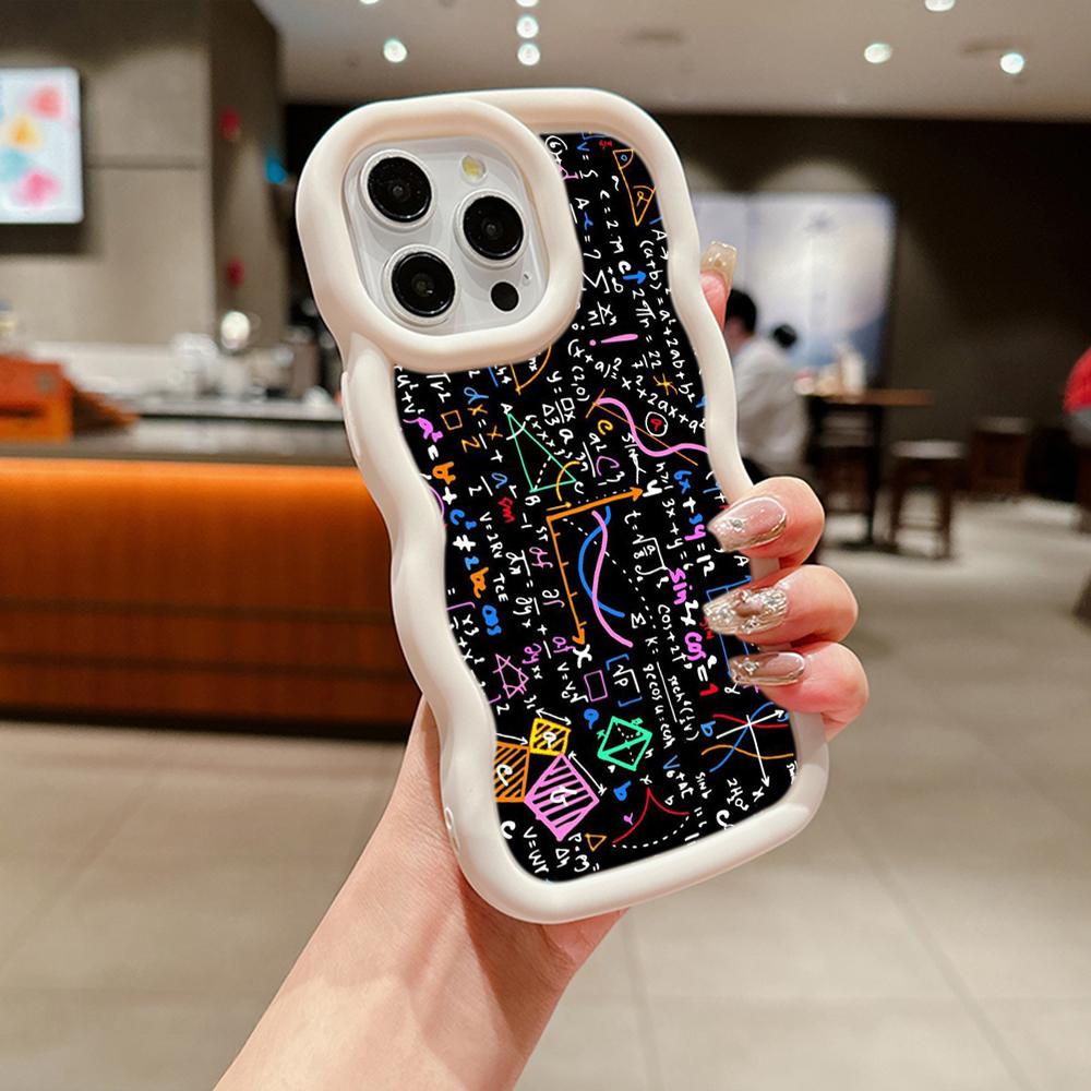 Macaron Soft TPU Phone Case for Xiaomi Poco X3 X5 X6 M6 Pro Redmi 12c 13C Redmi Note 11 12 13 Pro 10s 11s 12s Cover Ae71 Creative Brain Mathematicians