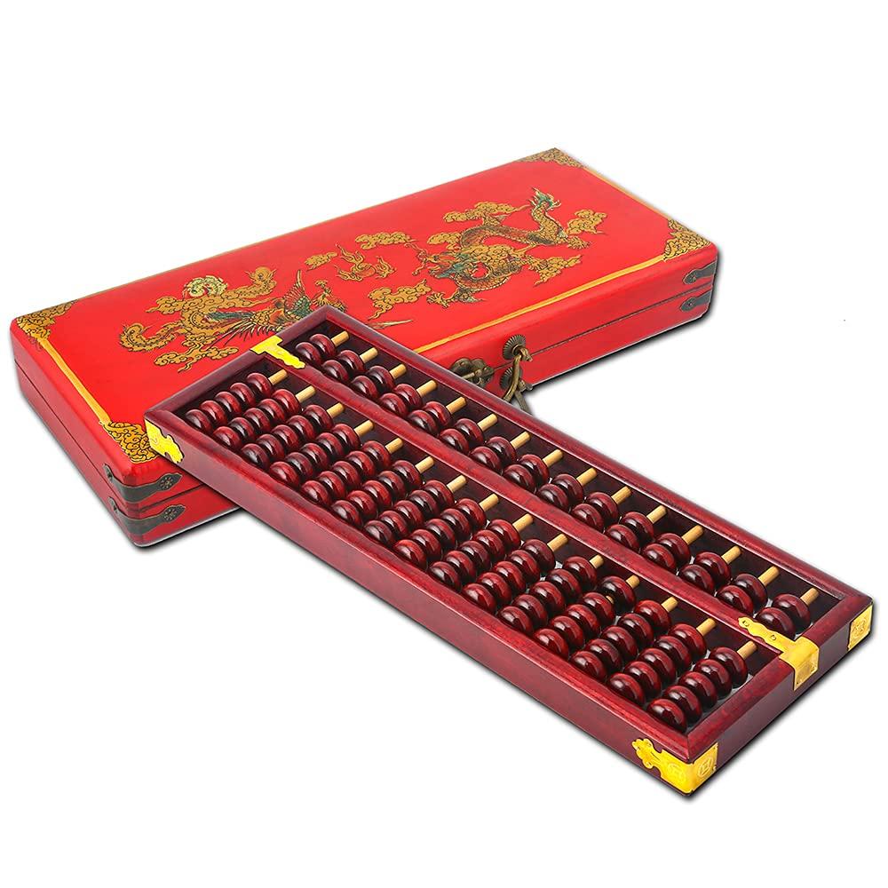 

EnergyPower 15 с роскошным деревянным антикварным ретро ручной работы китайским счетом, идеально подходит для дома или в качестве подарка 15 7 Кейс 7-косточковые счеты, Цифры, Кейс. Стиль, Мастерство,