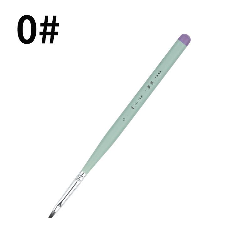 One Stroke Music Black Triangle Handle Brush Set for Watercolor, Gouache, and Acrylic Painting