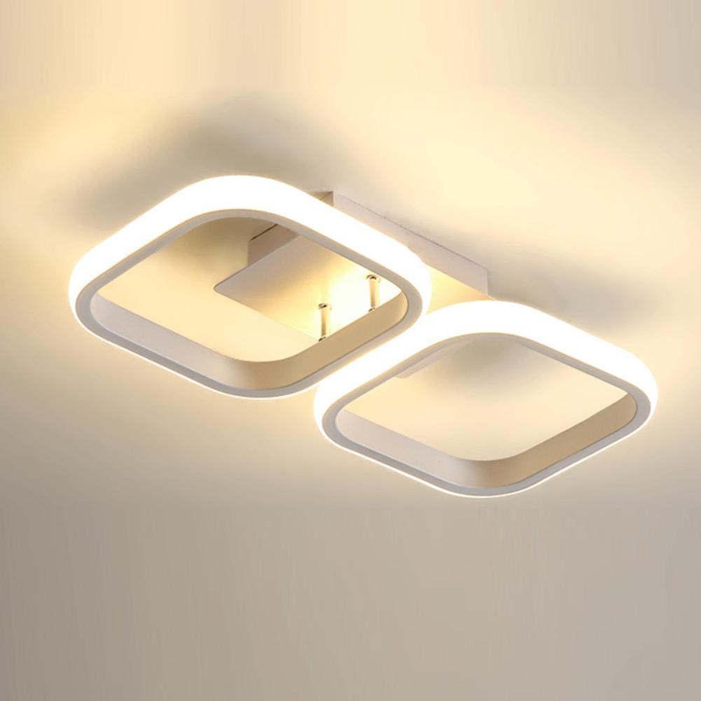 

Трехцветный светодиодный потолочный светильник, современная люстра для спальни с регулируемой яркостью, скандинавские потолочные светильники для столовой, гостиной, декор, лампа для прохода Tricolor light