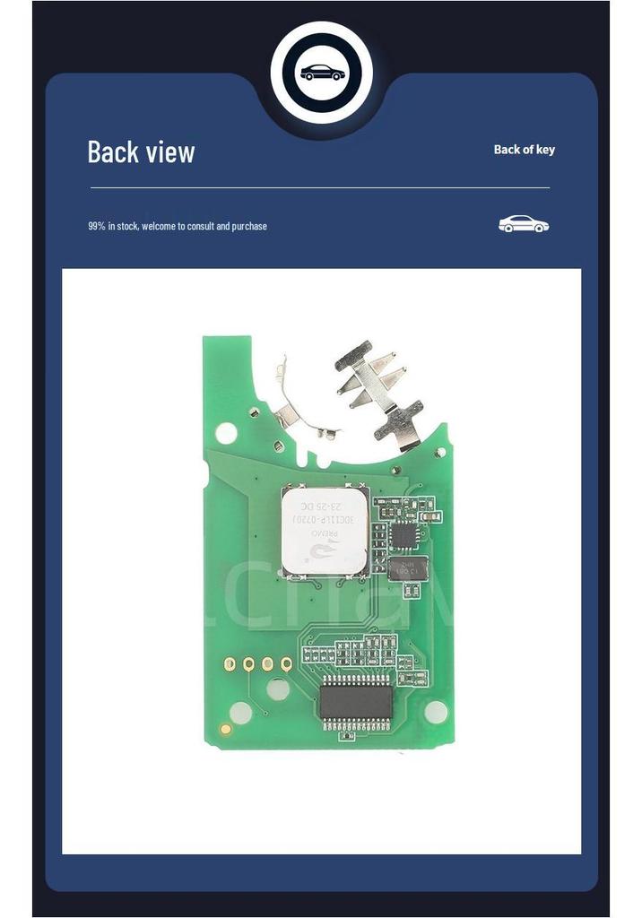 Compatible with Renault Koleos, Kadjar, Megane Smart Card Circuit Board 434MHz 4A-7953M