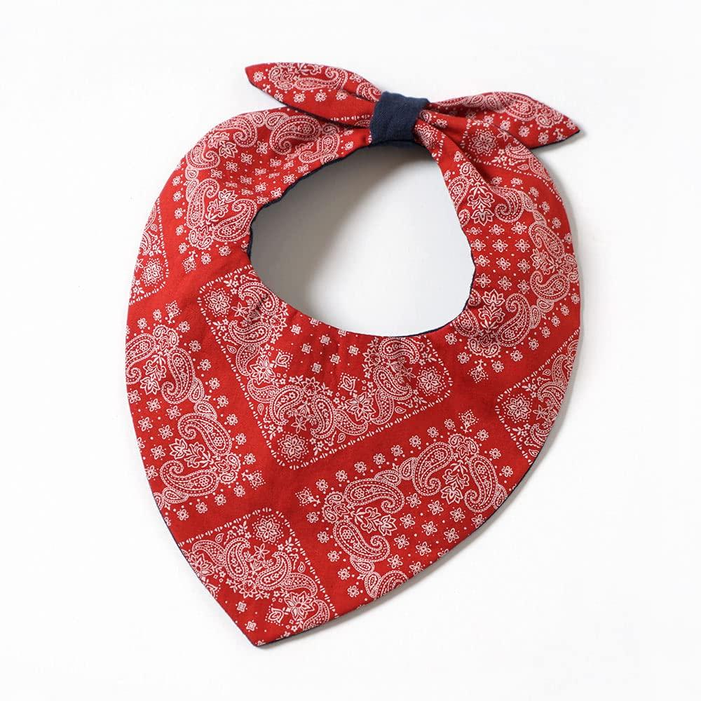Bandana Red 23141000 [10mois (Dimowa) - BOBO] Bib,