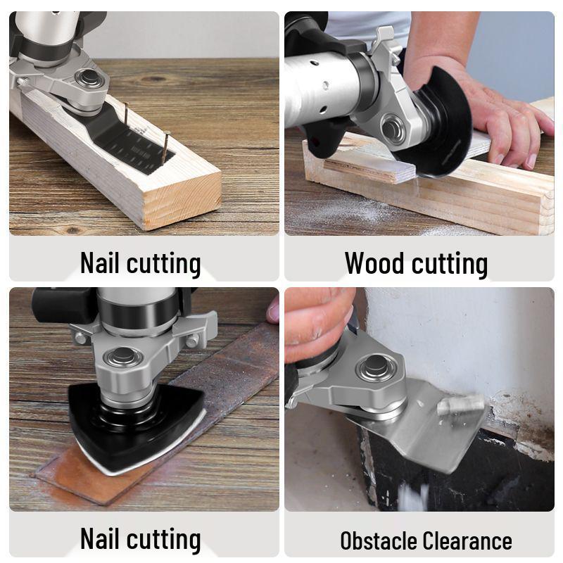 Angle Grinder Conversion Head: Multifunctional Woodworking Trimmer & Cutting Machine Adapter