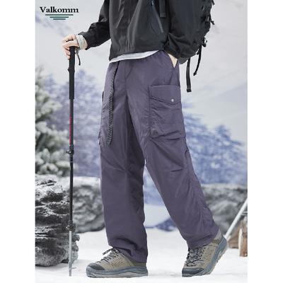 Nouveauté Hiver 2024 Pantalon de Travail en Duvet Résistant au Froid pour Homme, Coupe Ample et Chaude, Coupe-vent Imperméable