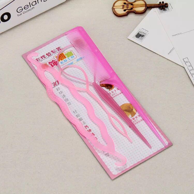 Versatile Updo Styling Tool & Pick Comb for Kids