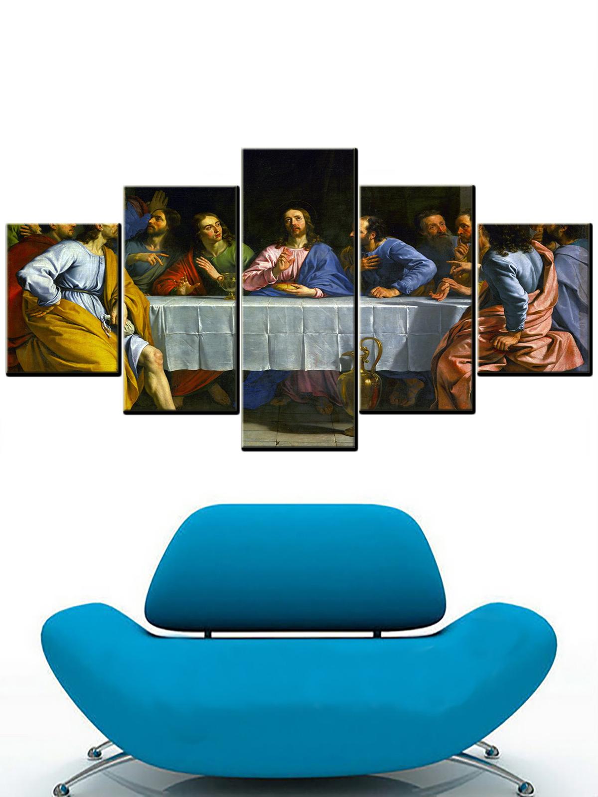 

Иисус и его последователи 5 шт. картины искусство HD печать украшение для дома, гостиной холст настенный постер рамка картина без рамки 20x35cm*2 20x45cm*2 20x55cm*1