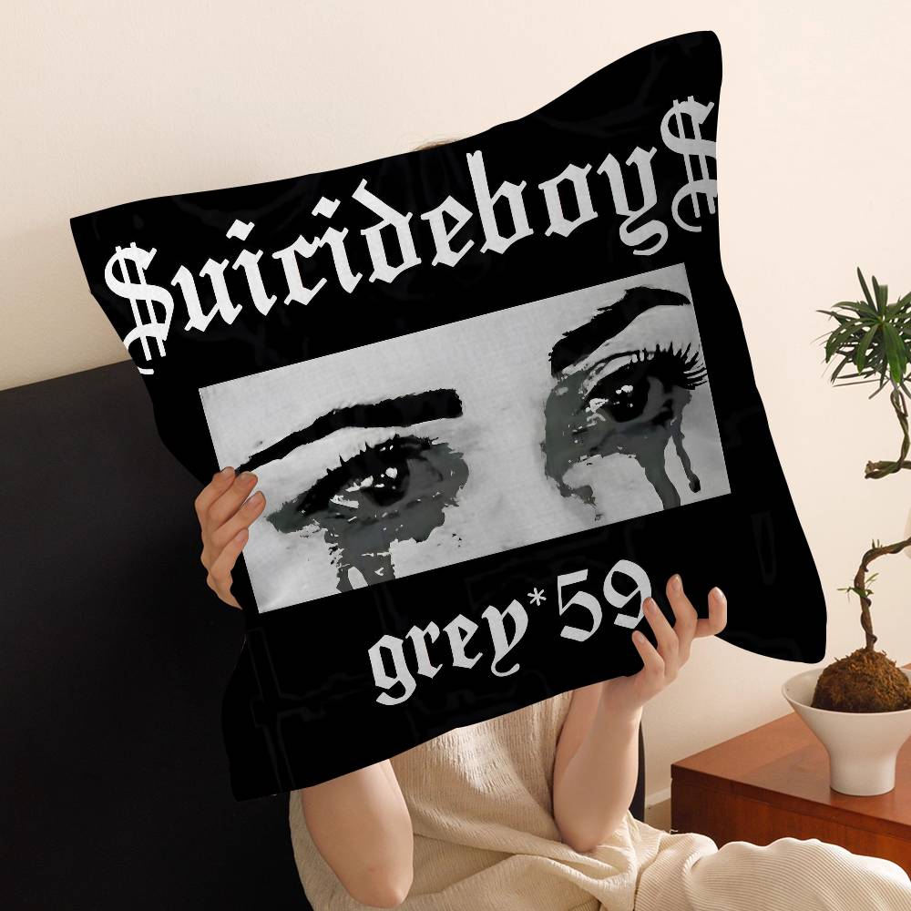 S-suicideboys G59 Игровая Наволочка Декоративная Наволочка Наволочка с Принтом Чехол для Подушки на Диван 30x30 cm