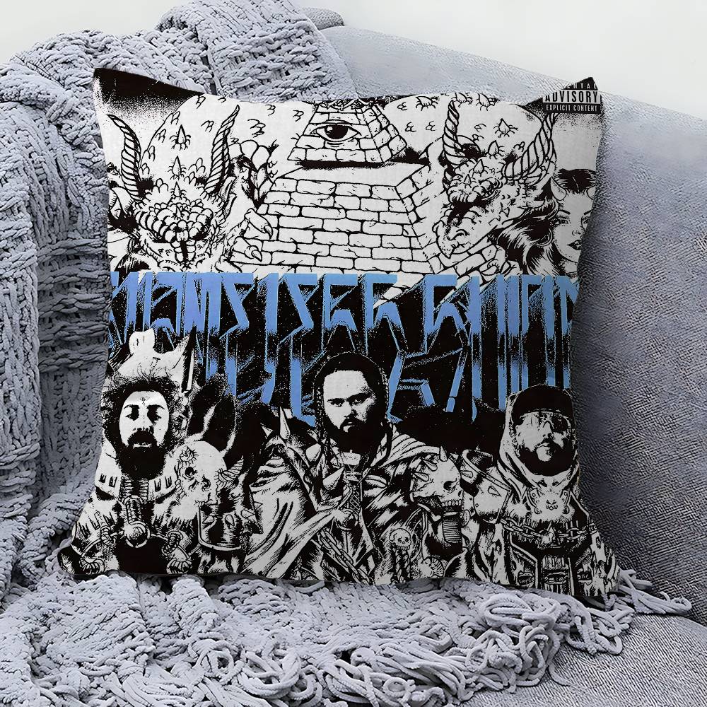Singer S-Suicideboy Band 45*45cm Cushion Cover Pillow Cover Decor Pillowcase Home Pillowcase For Couch Pillow