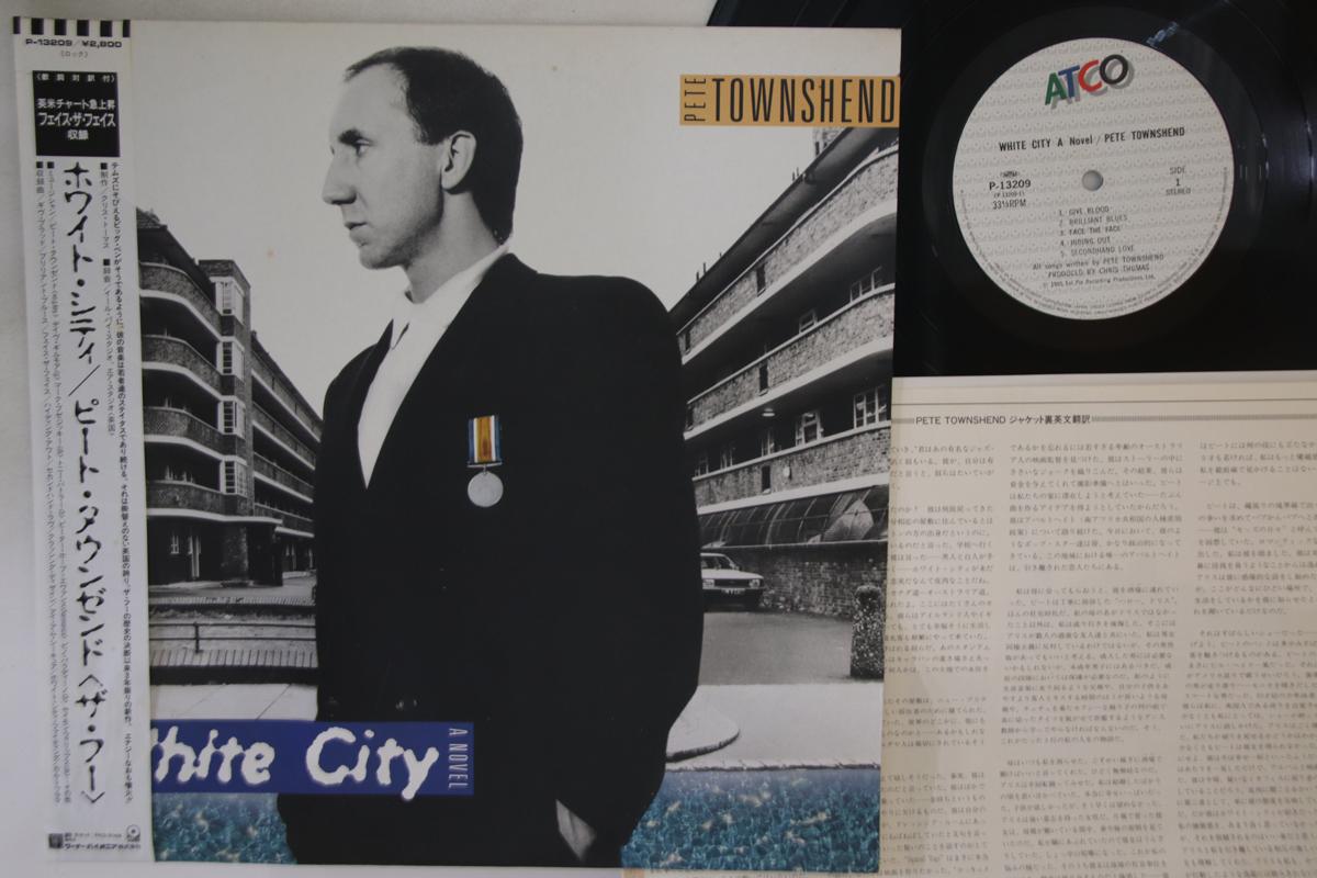 

Пластинка PETE TOWNSHEND - White City P13209 ATCO 1985 Япония Obi Rock