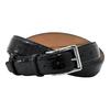[Predivino] Italian Leather Belt for Men, Genuine Leather, Crocodile Embossed, Fully Handmade, Cowhide Leather Belt, Suitable for Suits and Casual