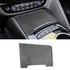 Carbon Fiber Center Control Cup Holder Panel Cover Trim Sticker For Buick Regal 2017- Accessories