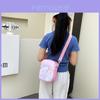Childrens Pink Princess Nylon Shoulder Bag With Lightweight Design For Daily Use