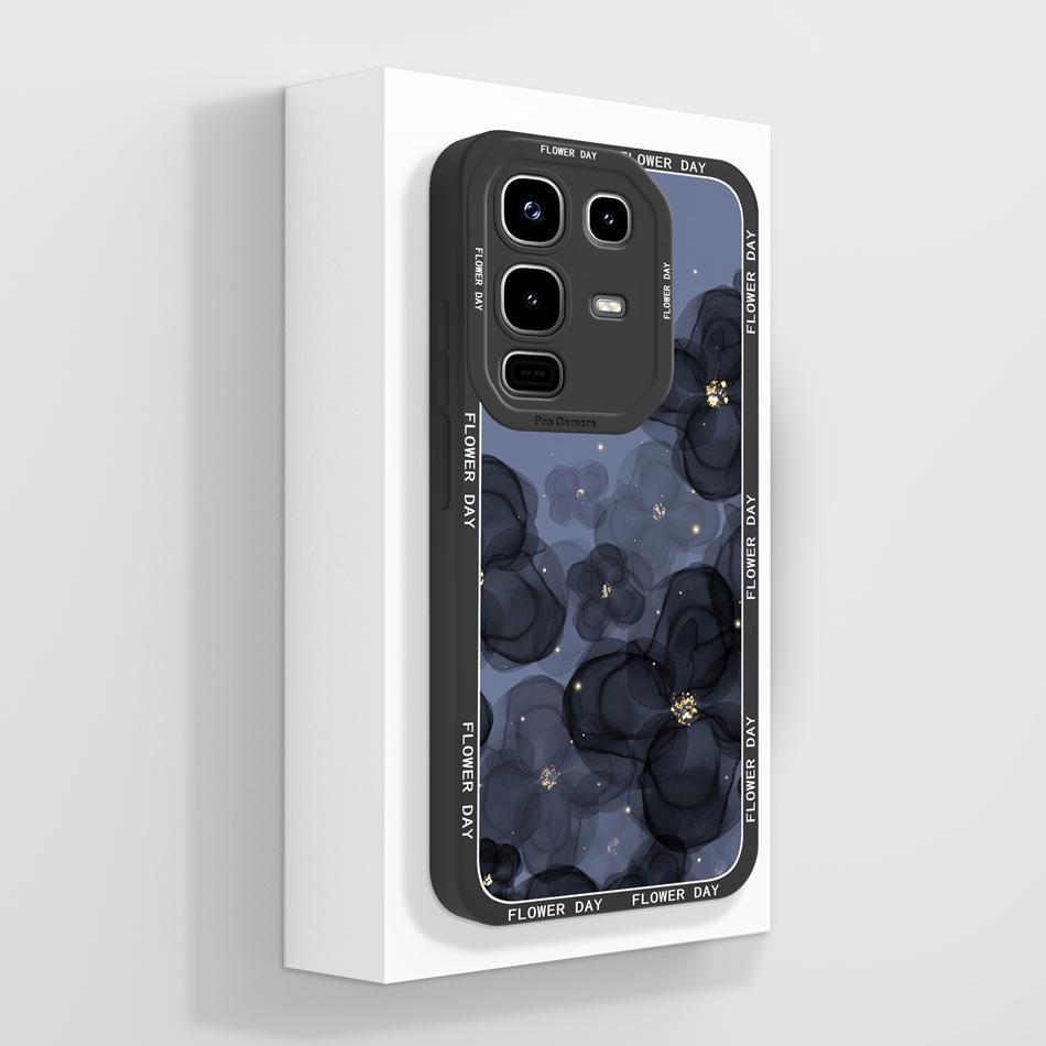 For infinix Note 50 Pro Plus 50X 50S Phone Case Stylish Shockproof Funda For infinix Note50 Pro+ Soft Liquid Silicone Back Cover