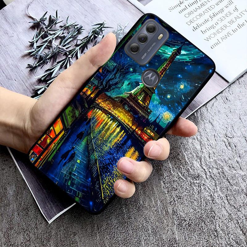 

Eiffel Tower Phone Case For Motorola Moto G85 G55 G05 G14 G75 G31 G50 G10 G20 G30 G60 G13 G32 G84 G54 G53 G72 G24 Power Moto G84