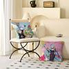 Game S-Shenhe 45*45cm Cushion Cover Pillow Cover Decor Pillowcase Home Pillowcase For Couch Pillow