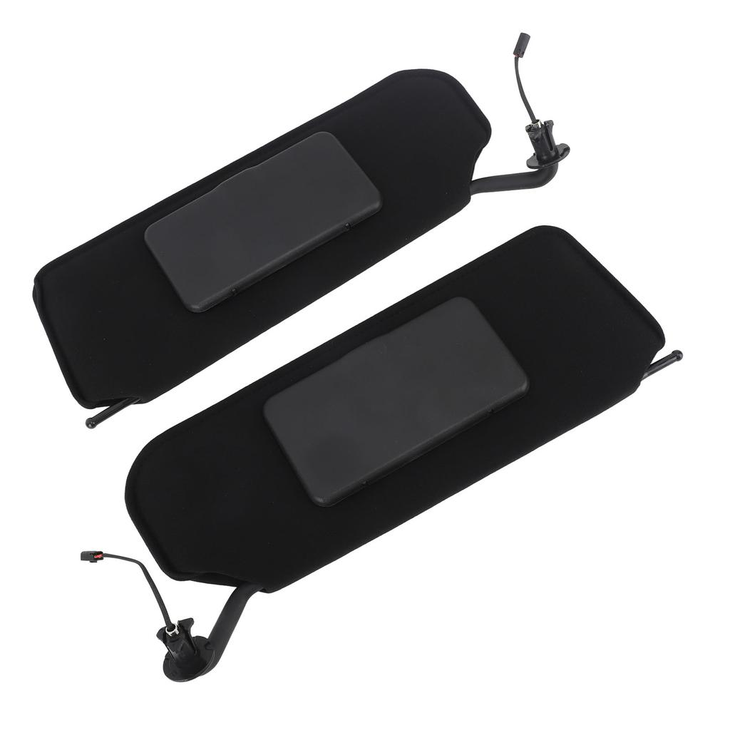 1 Paar Sonnenblenden mit Leuchten und Spiegeln 10442034 Links Rechts Ersatz für Chevy Corvette C5 1997 bis 2004