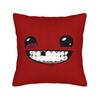 1Pc Red Super Meat Man Style Pillowcase, Modern Farmhouse Decor, Machine Washable Pillow Cover For Sofa Bed Car Office Bedroom
