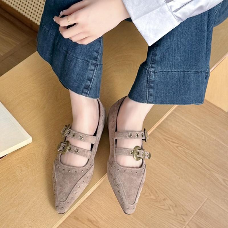 Fashion 2025 Women's Spring New Simple Flat Shoes Daily Home Office Shopping Shallow Mouth Comfortable Loafers Plus Size