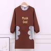 Waterproof and Oil-Proof Long Sleeve Kitchen Apron for Adults