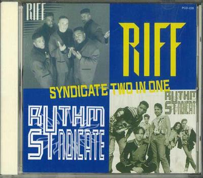 CD RIFE/RHYTHM SYNDICATE - Syndicate Two In One PCD228 TOSHIBA Japan Pop Used