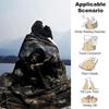 Dark Grim Reaper Print Flannel Blanket High Quality Warm Comfortable Cover for All Seasons Perfect for Gifts Home Decor