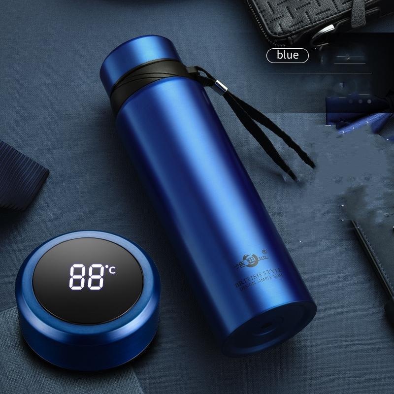 Large Capacity 304 Stainless Steel Vacuum Flask Thermal Bottle for Water,Coffee,With Optional LED, Portable and Ideal,Dropship