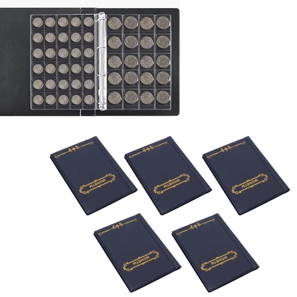 Large Capacity Coin Collection Album Loose-leaf Coin Collection Scrapbook  Home Decoration