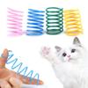 4/8/12pcs Cat Toys Interactive Wide Durable Heavy Gauge Pet Kitten Colorful Springs Cat Toy Coil Spiral Springs Dog Toys