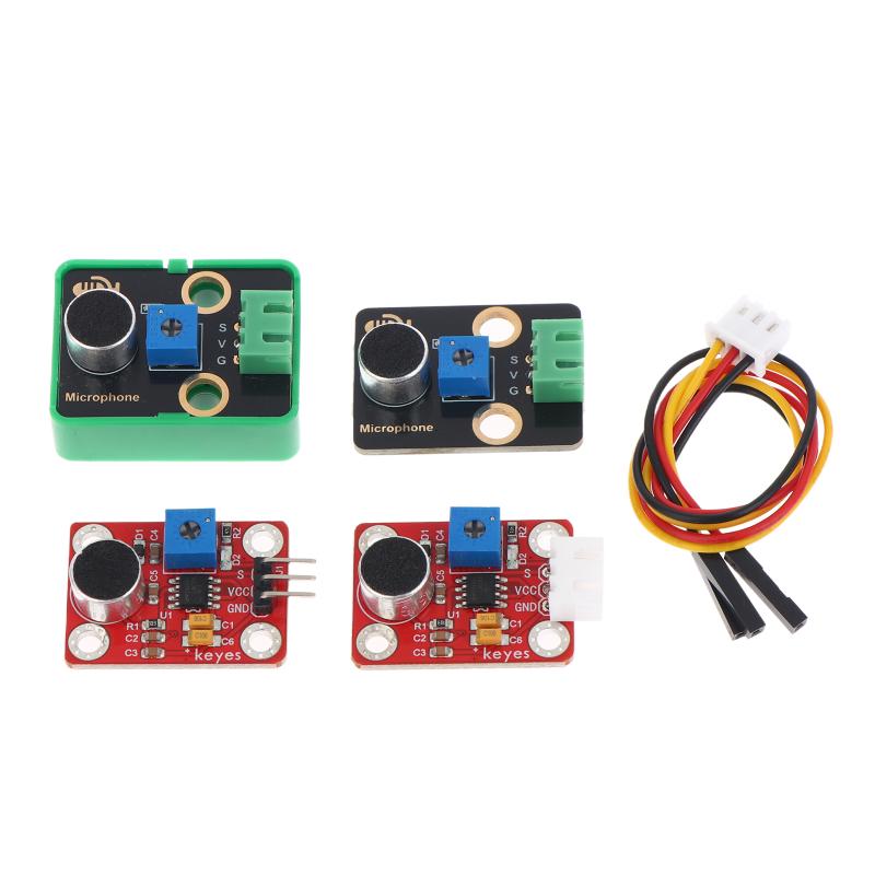 Microphone Voice Sound Sensor Audio Detection Sensor Module High Sensitivity Sound Detection For Arduino Micro Bit