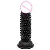 Particles Stimulate Corn Dildo with Suction Cup Butplug Sexe Jueguetes Sexuales Adult Analplug Erotic Masturbator Pleasure Waterproof & Easy To Clean
