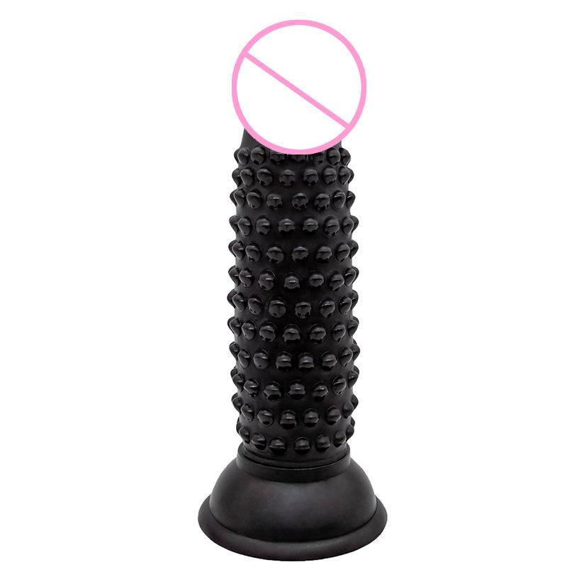 Particles Stimulate Corn Dildo with Suction Cup Butplug Sexe Jueguetes Sexuales Adult Analplug Erotic Masturbator Pleasure Waterproof & Easy To Clean