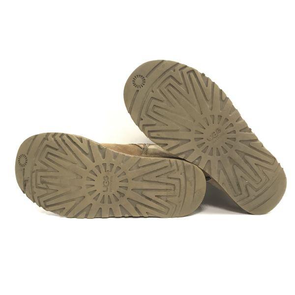 SOREL Canada vintage waterproof warm snow boots dark green women's 23.5-24.5(USED)