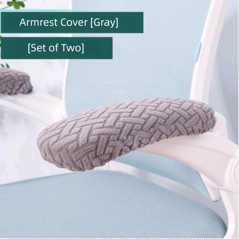 2Pcs/Set New Jacquard Chair Armrest Covers Solid Color Anti-Dirty Chalr Arm Protector Stretch Desk Armchalr Covers Office Use