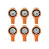 6Pcs Compacts Light Weight Student Compasses Watches High Precisions Navigation Tool Adjustable Strap Wearable Compasses