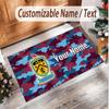 Tappeto in Velluto di Cristallo Personalizzato con Motivo Calcio Burnley Tappetino Antiscivolo per Pavimento