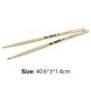 1Pair Drum Kit Drumstick Walnut 5a Jazz Drum Beating Drumstick Children's Beginner 7a Small Drum Hammer Playing Drum Hammer
