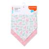 B.O.879/10 LEAVES scarf bib
