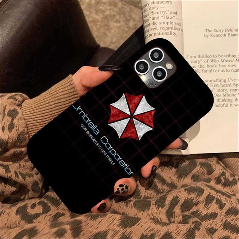 Umbrella Corporation Phone Case for iphone 13 8 7 6S Plus X 5S SE 2020 XR 11 12 mini pro XS MAX