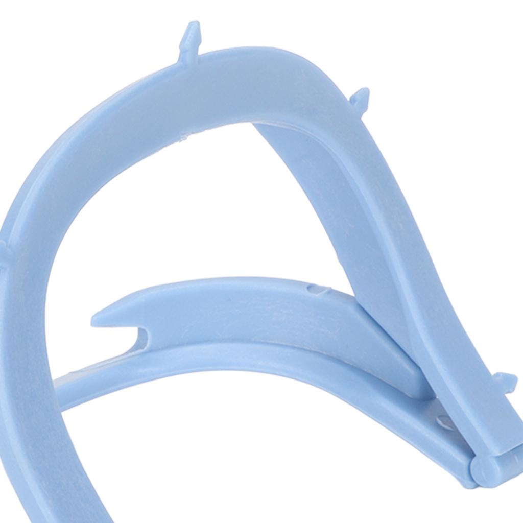 Hojas de Dique de Goma Marco Plegable Reutilizable Herramienta de Cuidado Bucal Accesorios Soporte de Dique Dental Azul