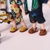 1Pair Sandal Ob11 Handmade Shoes Cowhide Dress Up Casual Hole Doll Shoes Cute Mini Sandals Holala Boots Birthday Gift