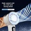 High-speed Digital Handheld Small Fan, USB Charging Portable Electric Fan, Gift for Students, Semiconductor Ice Pack Small Fan