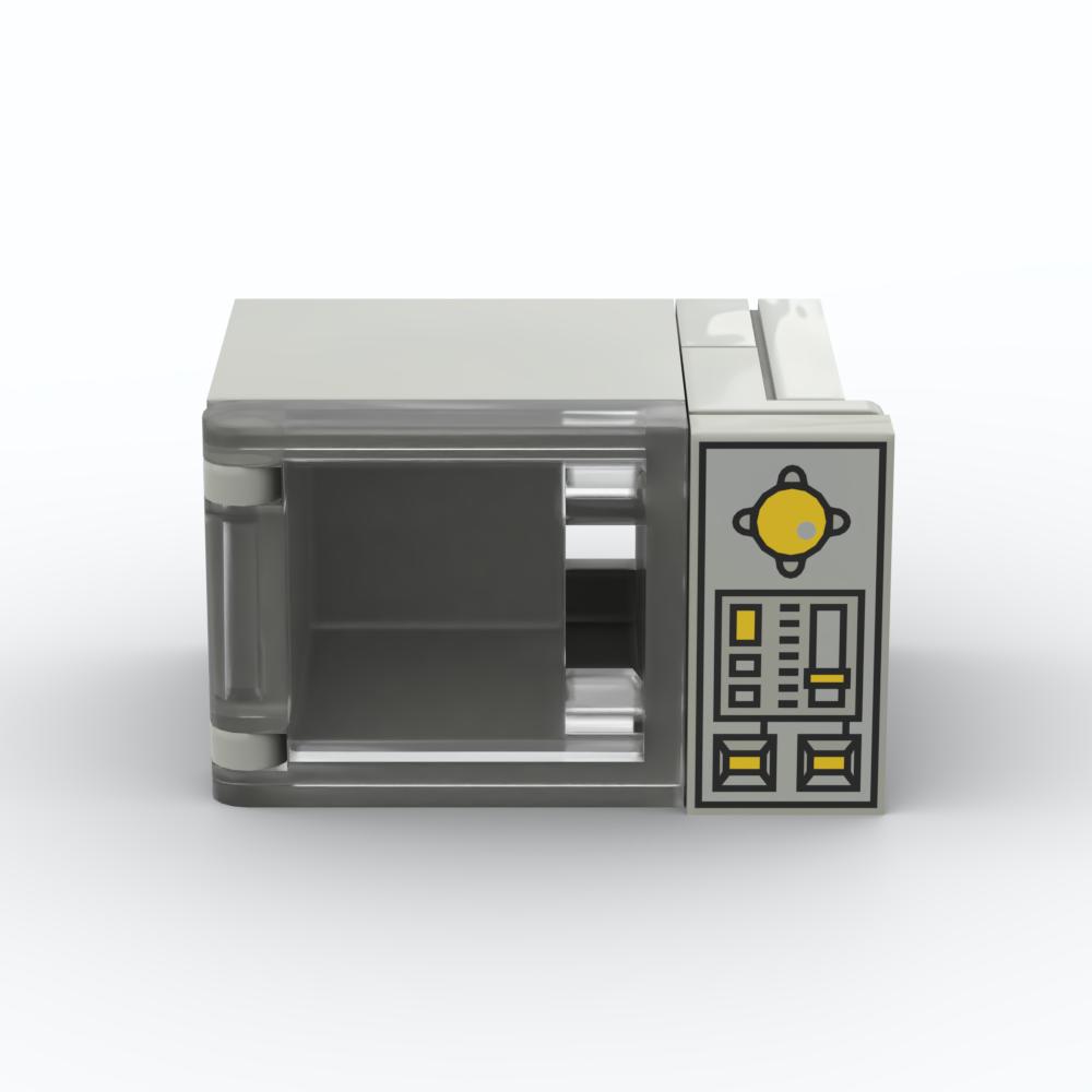 MOC Small Modern Home Particle Sofa TV Cabinet Interior Decoration Furniture DIY Building Blocks